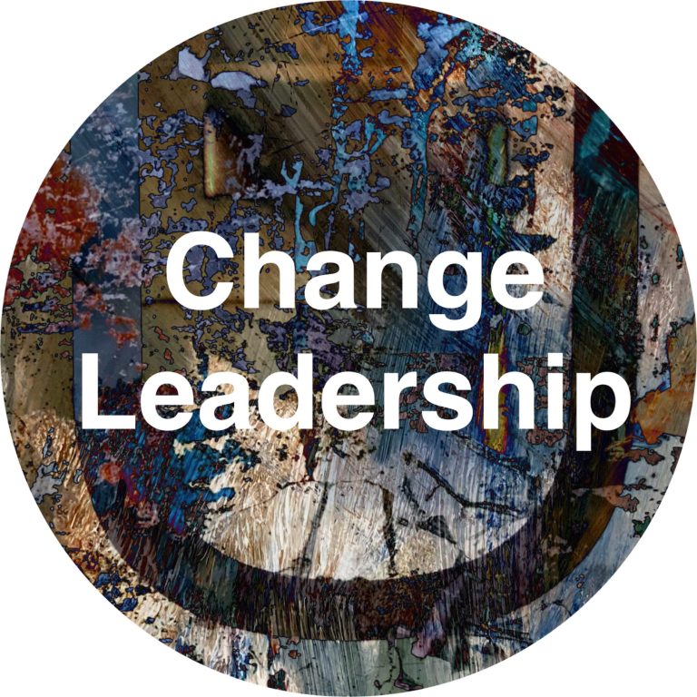 Der Titel beschreibt in Kurzform, welche Seminarinhalte zum Thema Change Management für Führungskraefte angeboten werden. Abstraktes Bild im Hintergrund mit dem Seminartitel "Change Leadership".